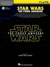 Star Wars - The Force Awakens Flute Book with Online Audio Access- P.O.P. cover